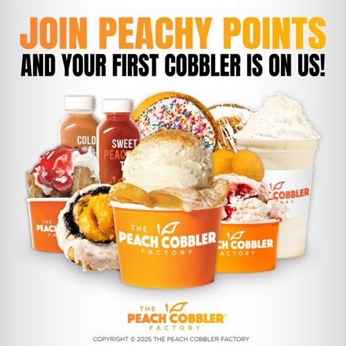 New Peachy Points Loyalty Program