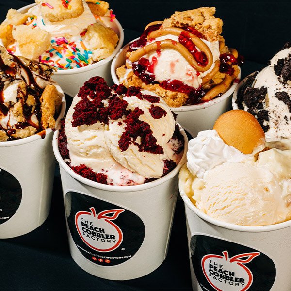 Peach Cobbler Factory Ice Cream