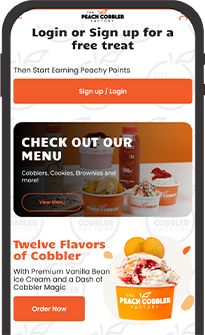 Peach Cobbler Factory Mobile App